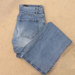 Deny jeans size 5 light denim flare leg